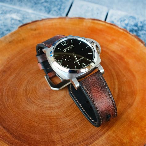 panerai leather|panerai leather strap for sale.